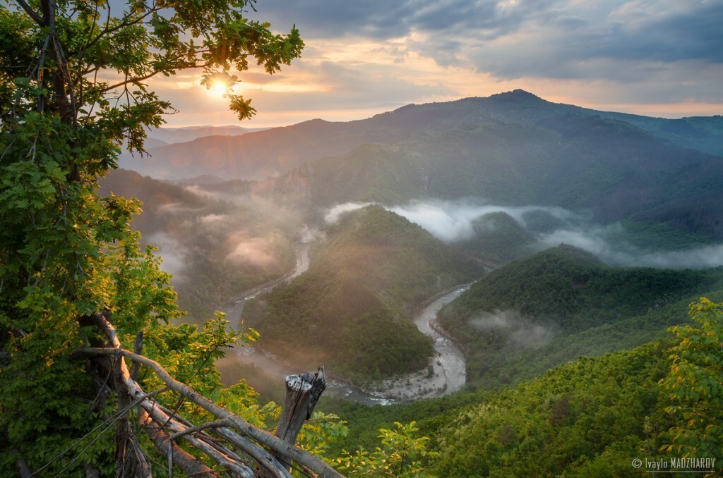 Красиви снимки от България - изгрев река Арда "Ивайло Маджаров"